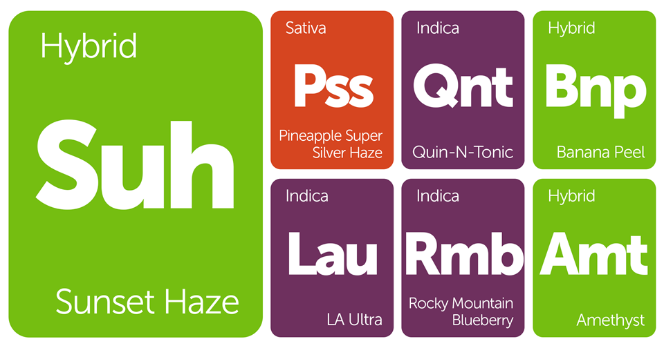 New Strains Alert: Sunset Haze, LA Ultra, Pineapple Super Silver Haze, Banana Peel, and More