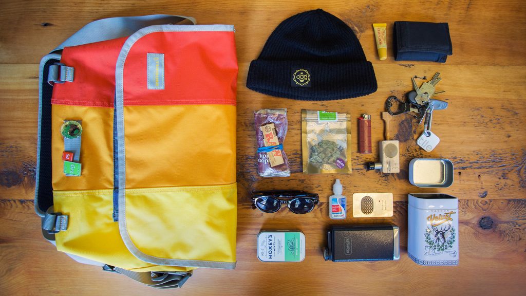 Items found in a budtender