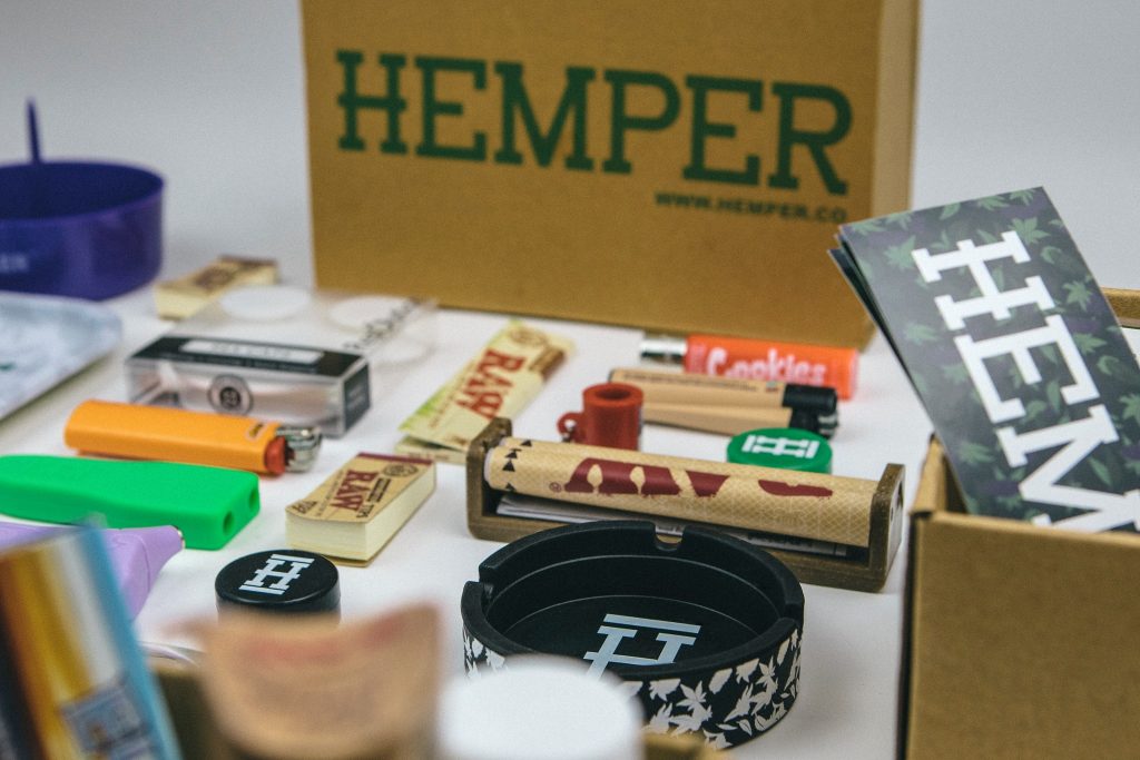 Hemper offers a subscription packed with weed essentials