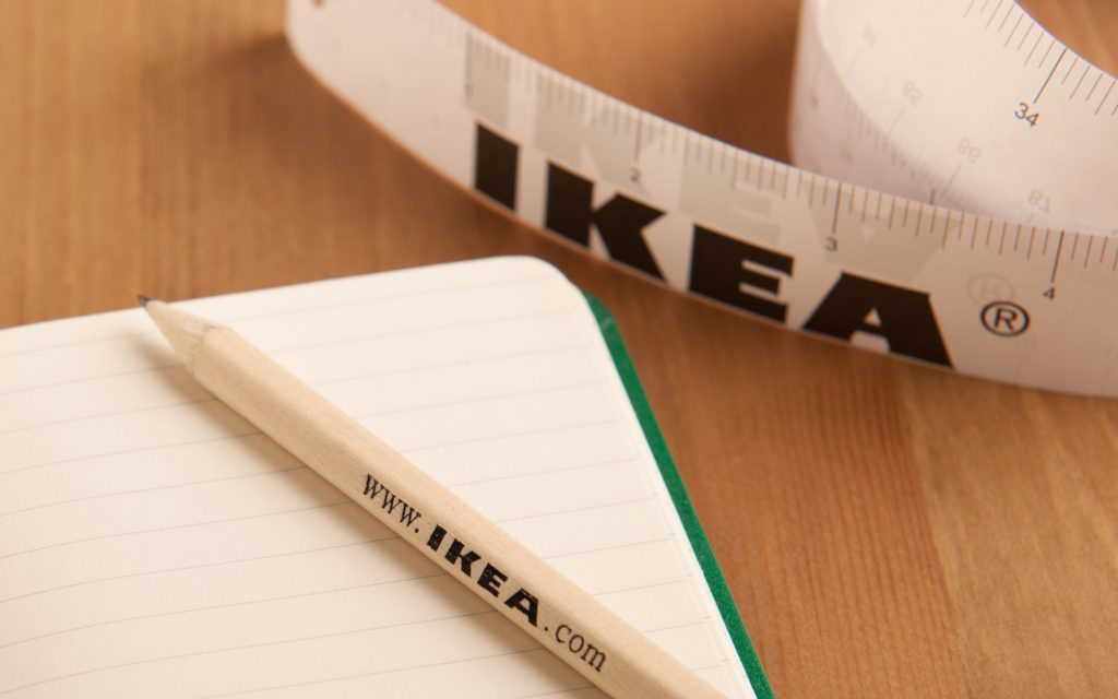 IKEA Pencil and Tape Measure
