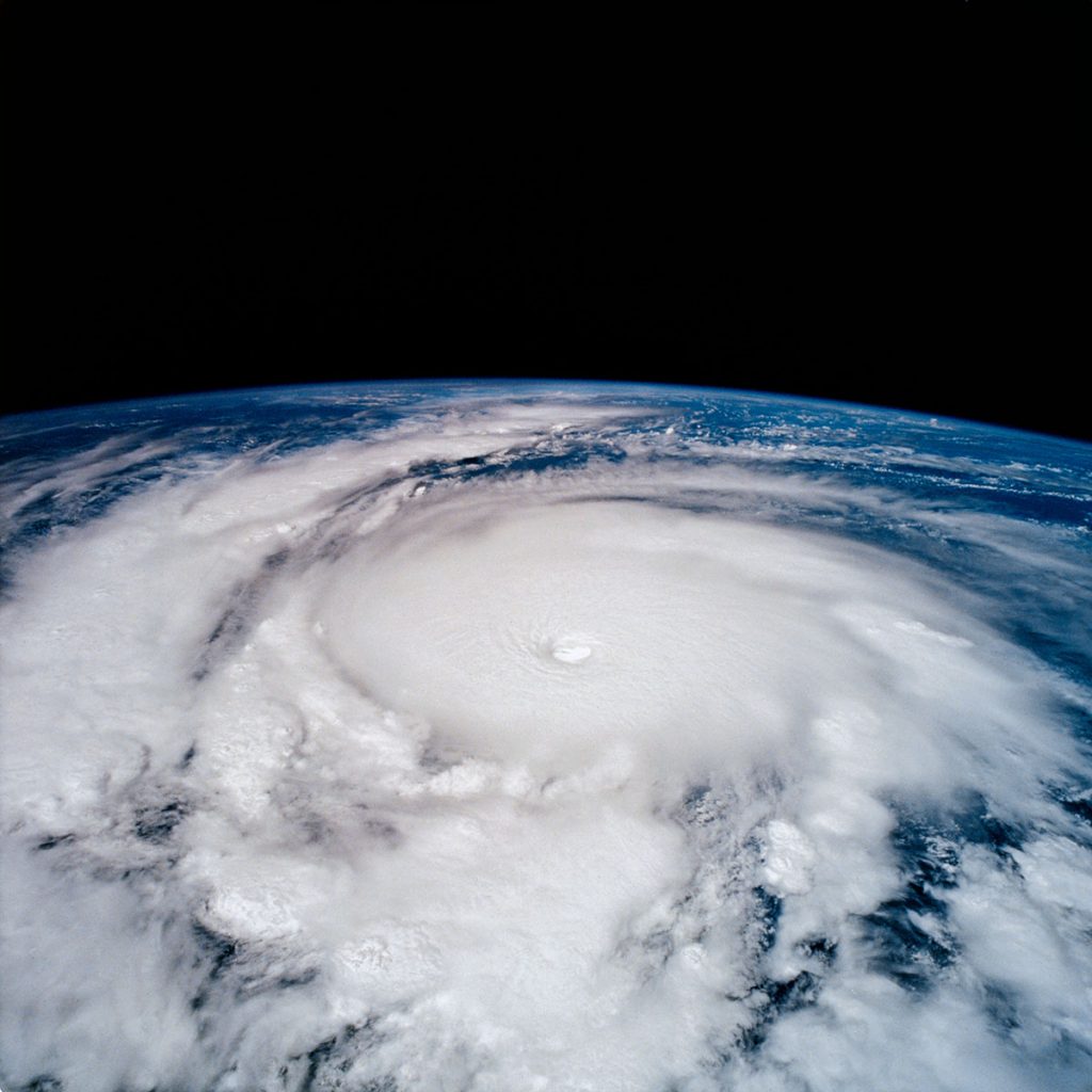 TS-65 Earth observation of Hurricane Emilia in Eastern Pacific Ocean