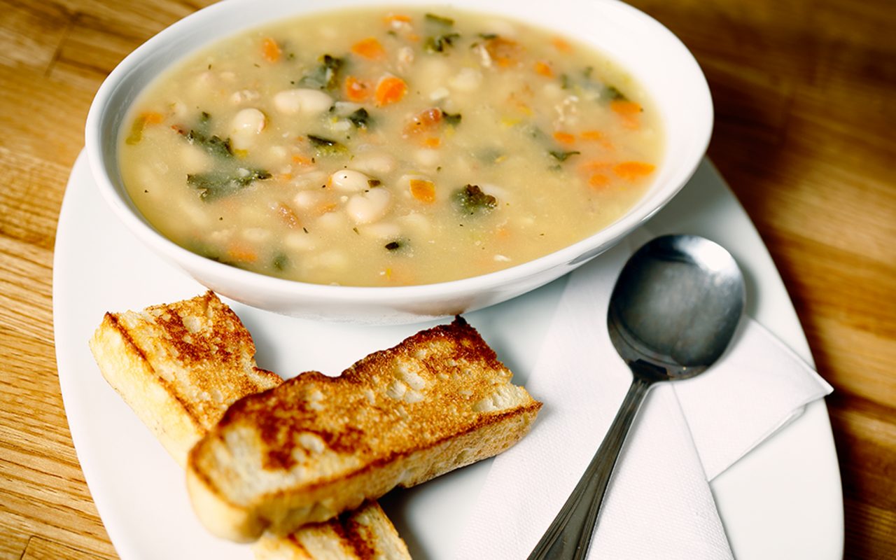 Recipe: Marijuana-Infused White Bean Soup With Pesto | Leafly
