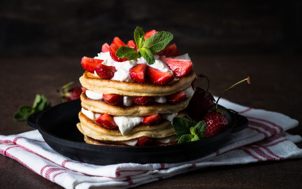 Recipe: Marijuana-Infused Pancakes With Strawberries and Marijuana Whipped Cream | Leafly