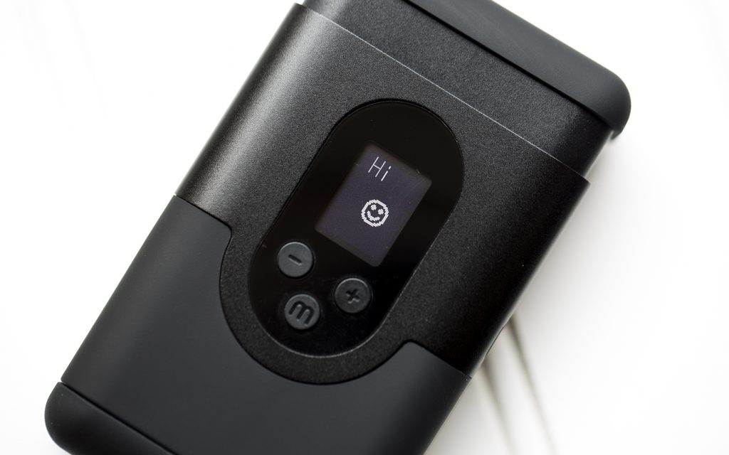 Arizer ArGo Vaporizer screen