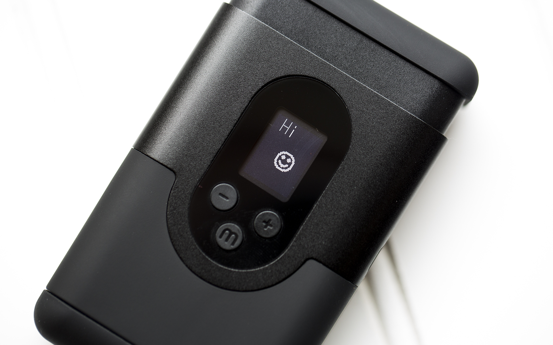 Arizer ArGo Vaporizer screen