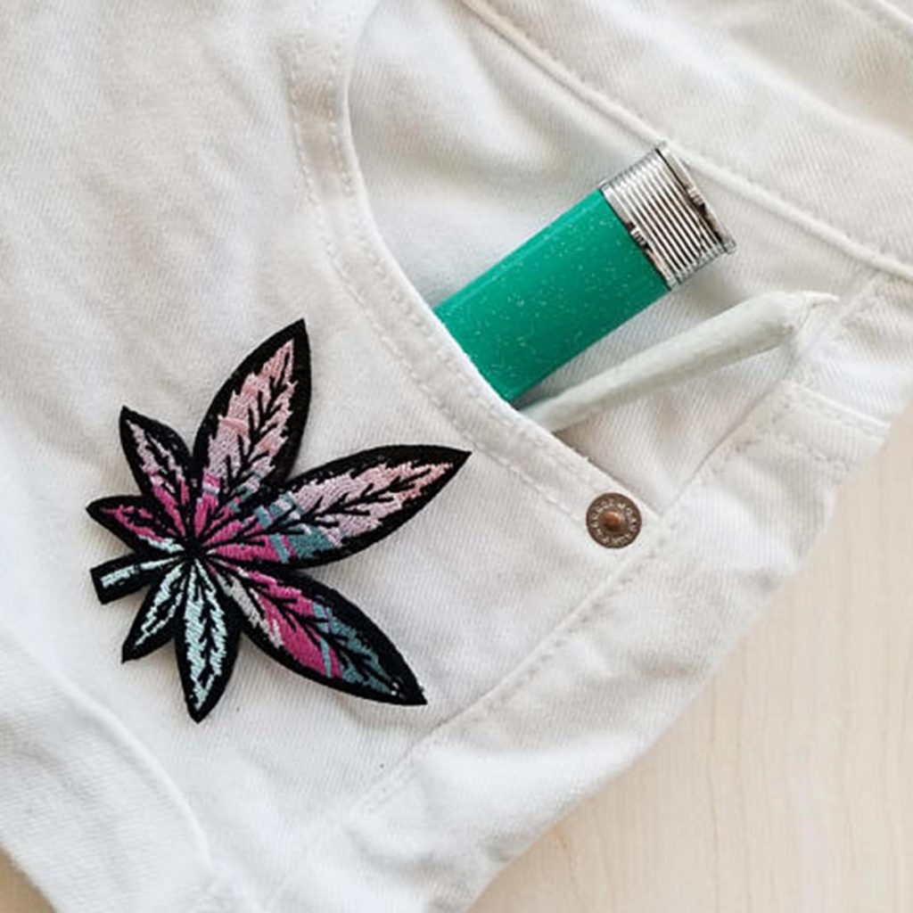 Iron on weed patch #1: Unicorn Pot Leaf Patch by TheHighnMighty