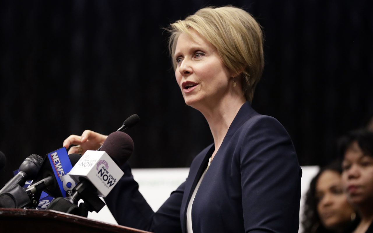 Cynthia Nixon: Legalize recreational marijuana