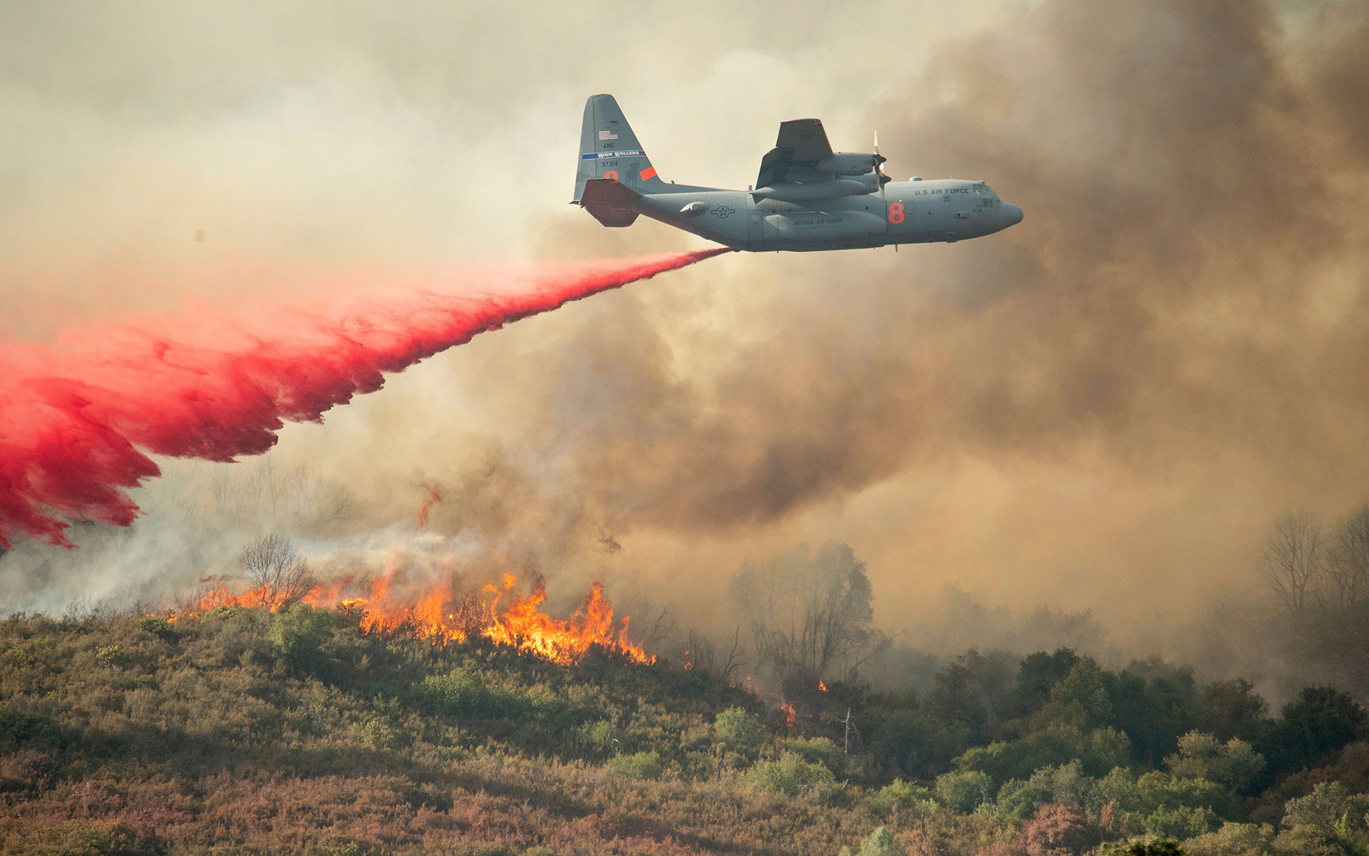 California's historic wildfire year is threatening cannabis cultivation heartlands — again. (Josh Edelson/AP)