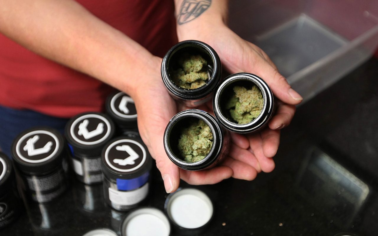 Top-shelf designer cannabis from The Village at South Sacramento Care Center. (By Kurt Hegre for Leafly)