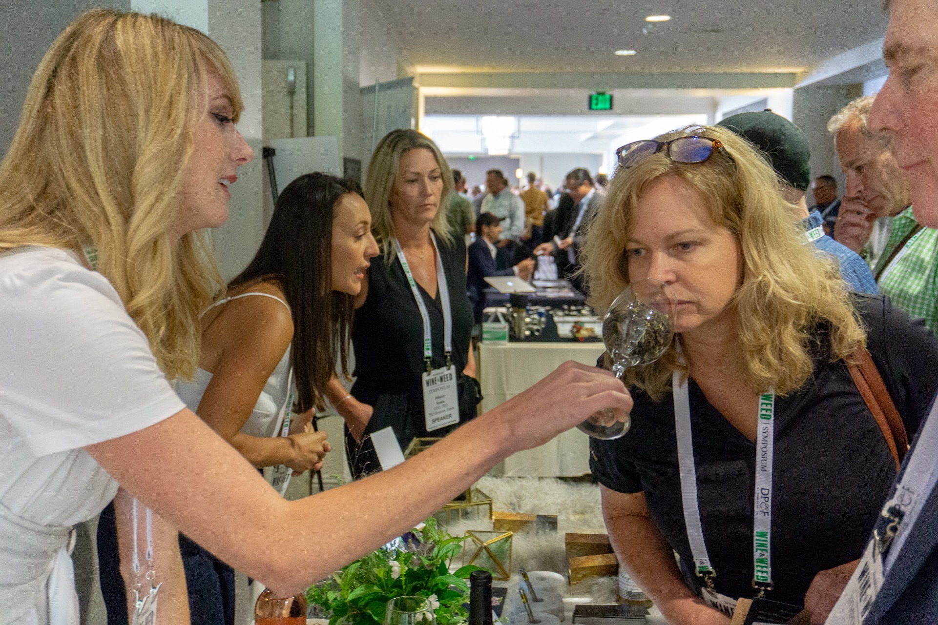 Smell Test: Future cannabis consumers might never like flower. (courtesy Wine+Weed Symposium)