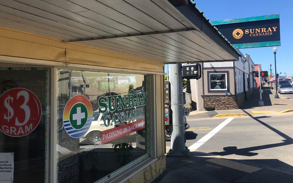 Oregon coast dispensaries & cannabis hotspots in Lincoln City: Sunray Cannabis