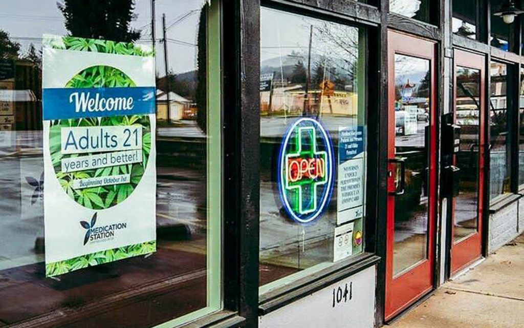 Oregon coast dispensaries & cannabis hotspots in Newport: Medication Station