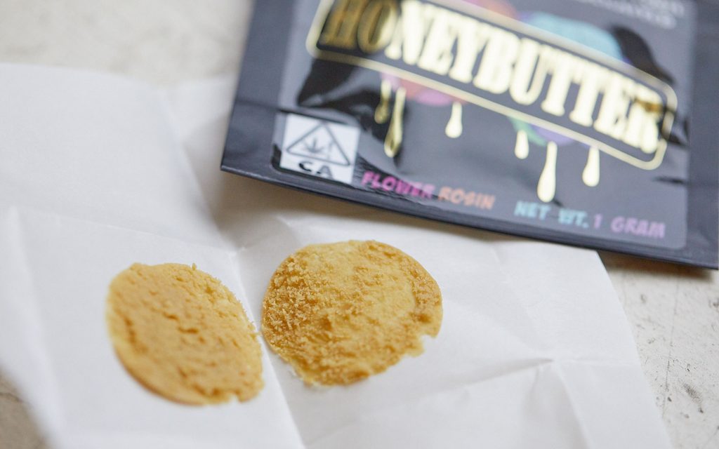 Honeybutter Rosin Company hash concentrates peach ringz