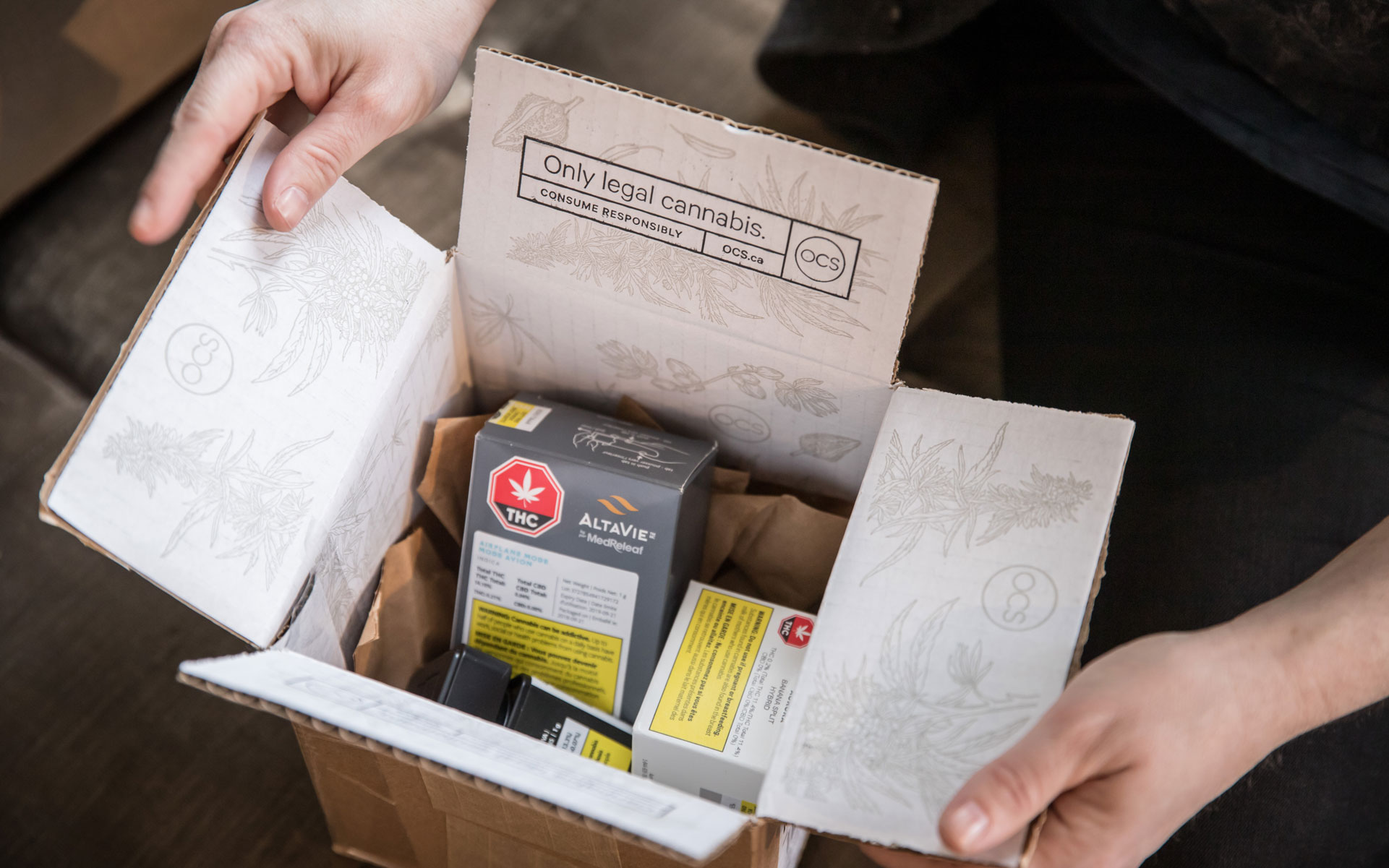 packaging deliver OCS Environmentally Friendly Canada