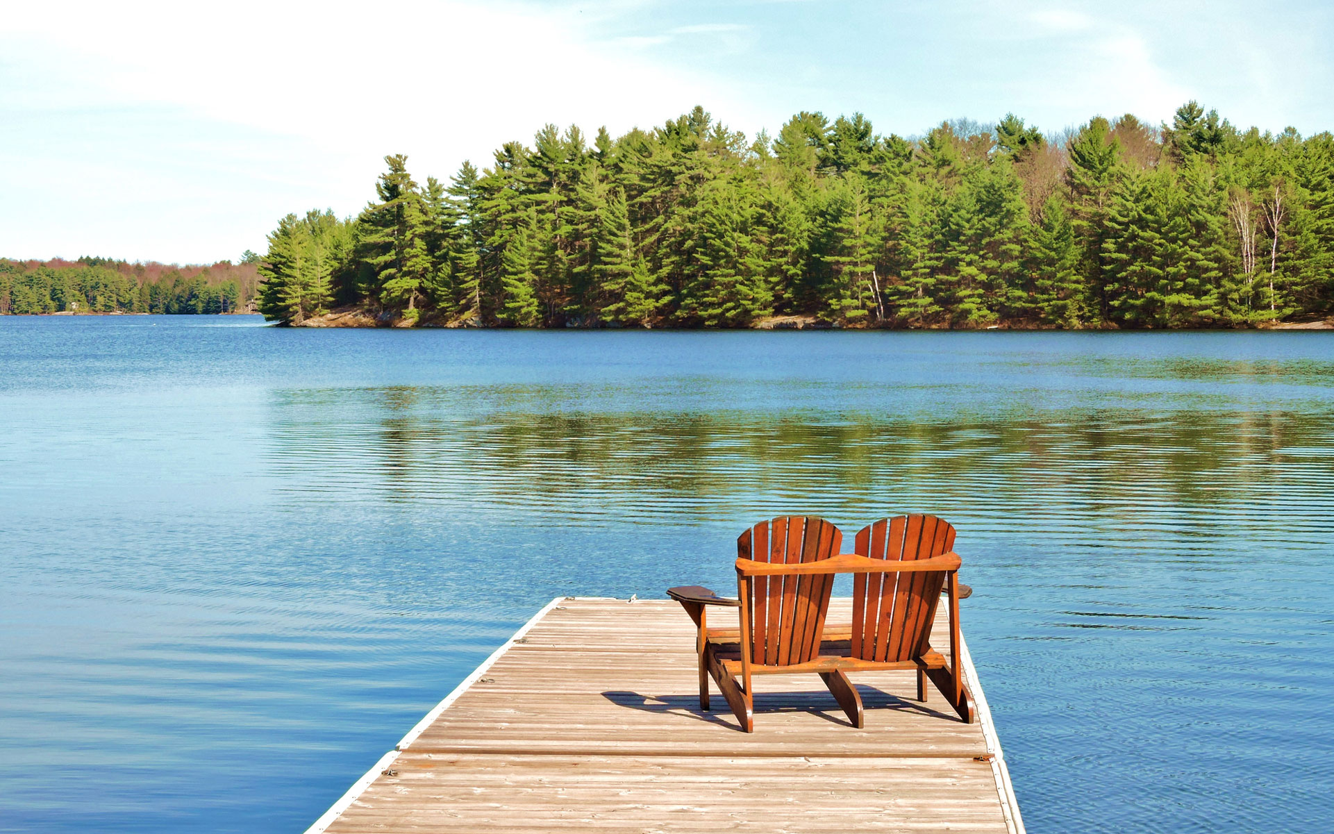 muskoka chair cottage lake