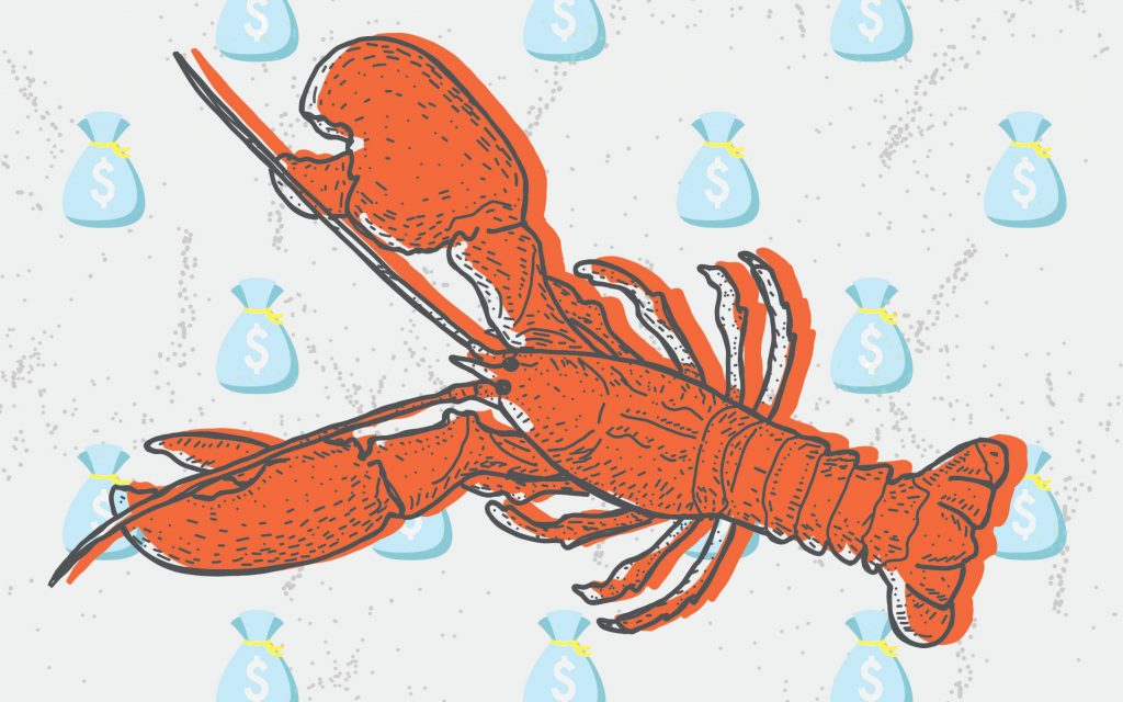 Cannabis and Maine lobster would make a tasty treat.