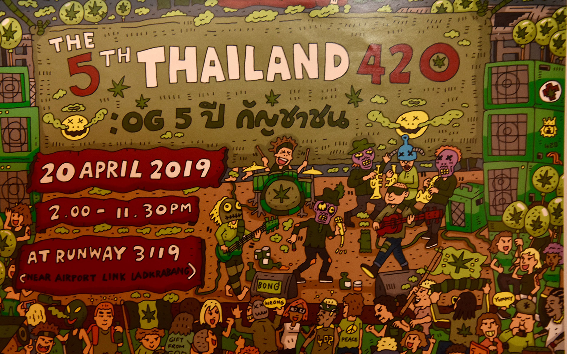 Thailand 4/20 festival
