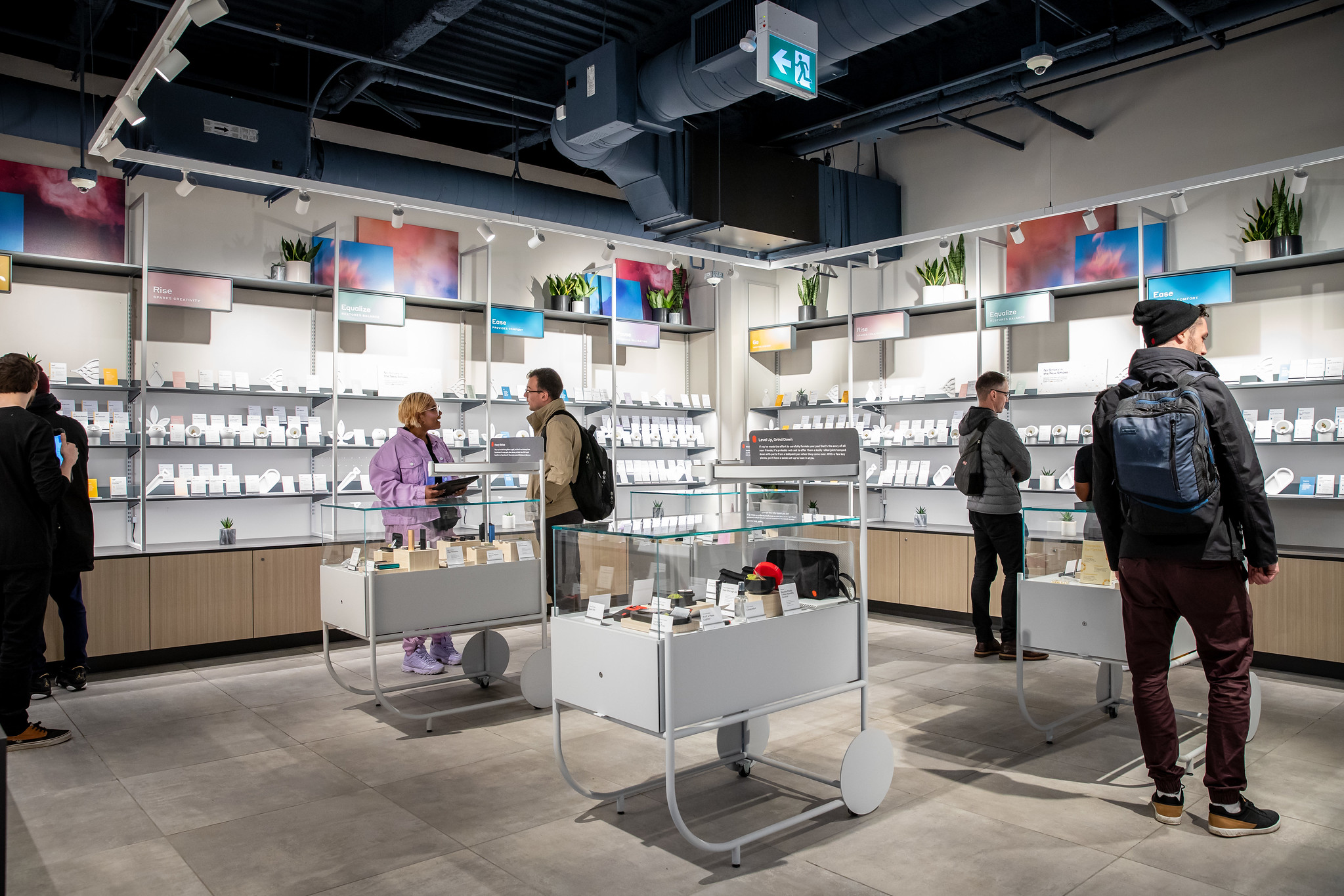 Tokyo Smoke Flagship Yonge St. Toronto interior