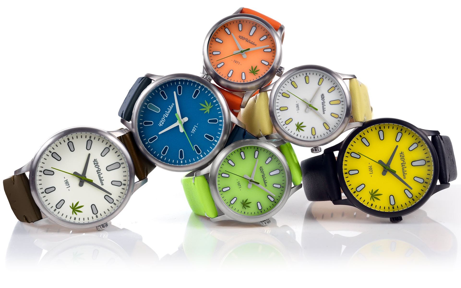 The 420 Waldos sell a $150 watch to benefit legalization. (Courtesy 420 Waldos)